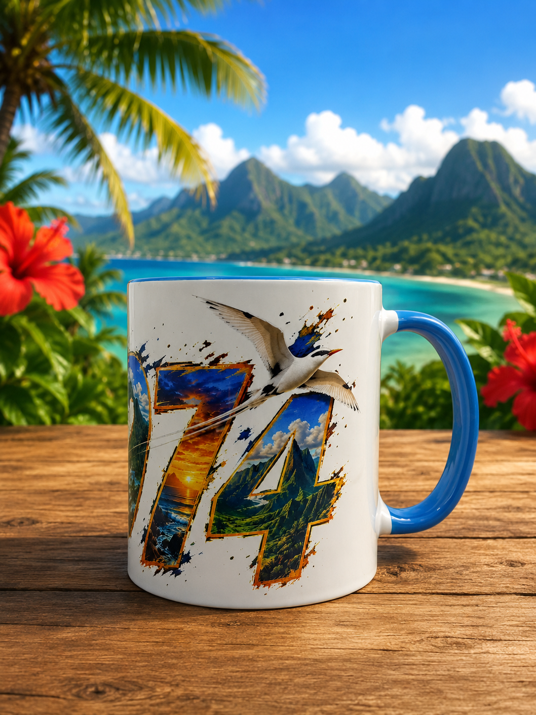 Mug Édition Paille-en-Queue – Collection Nout Péi