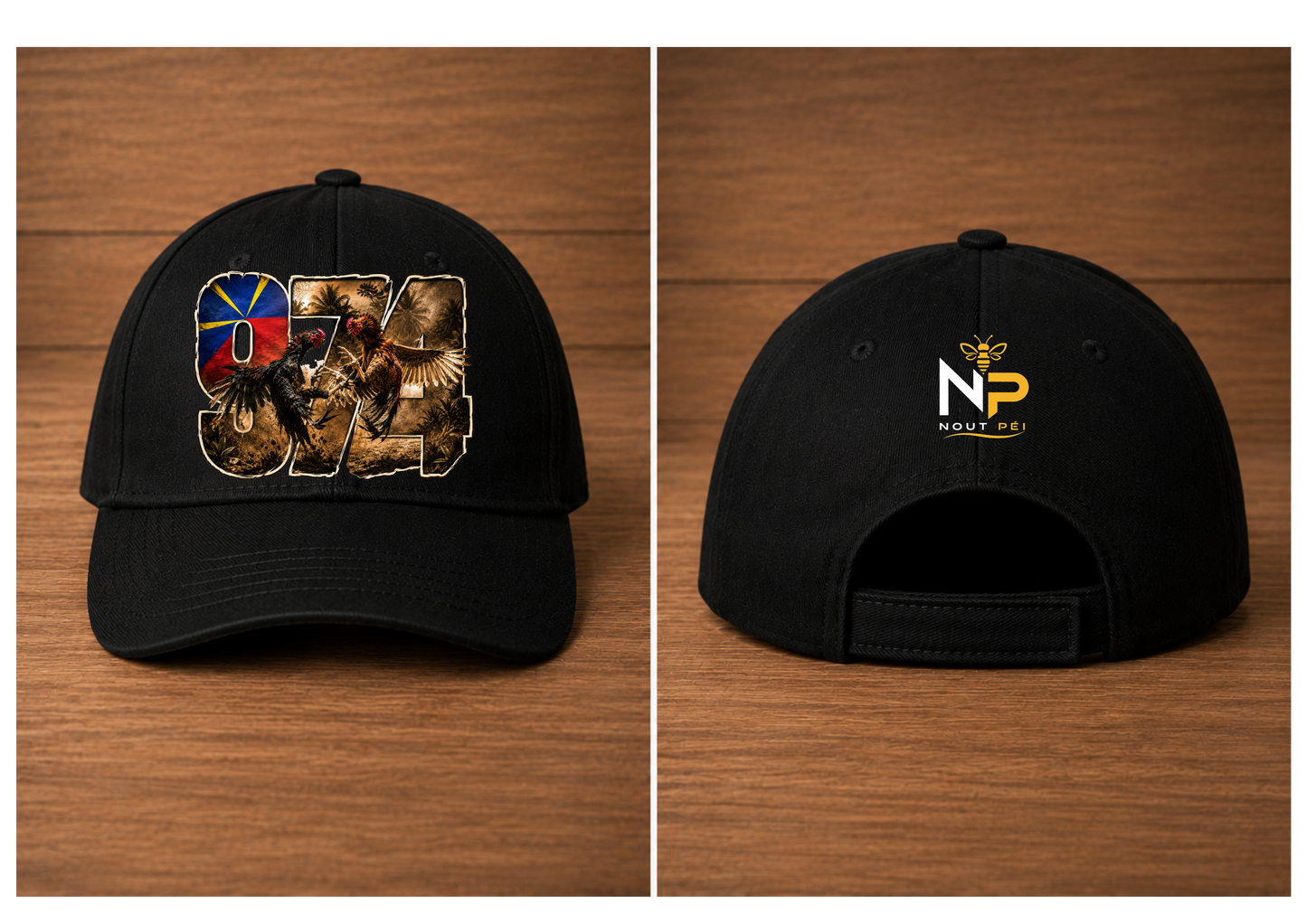 Casquette Nout Péi – Collection Bataille Coq