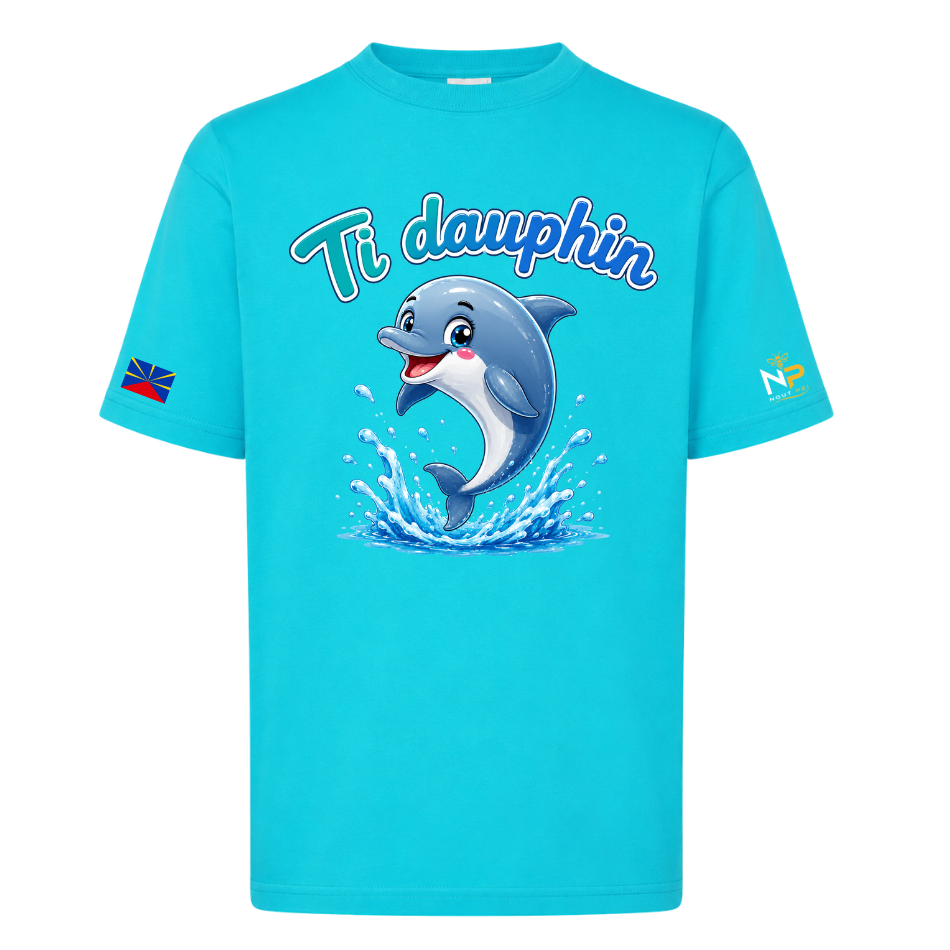T-shirt enfant Ti dauphin