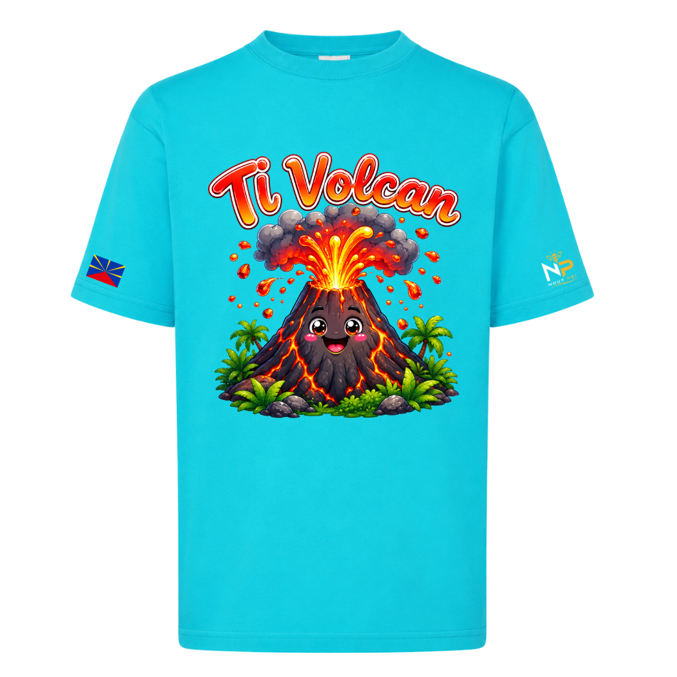 T-shirt enfant Ti volcan