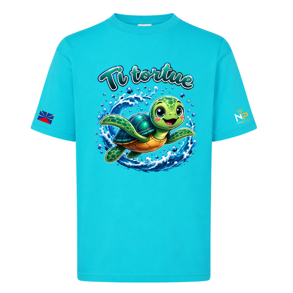T-shirt enfant Ti tortue
