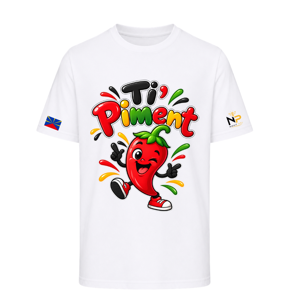 T-shirt Enfant Ti’ Piment – Nout Péi 🌶️