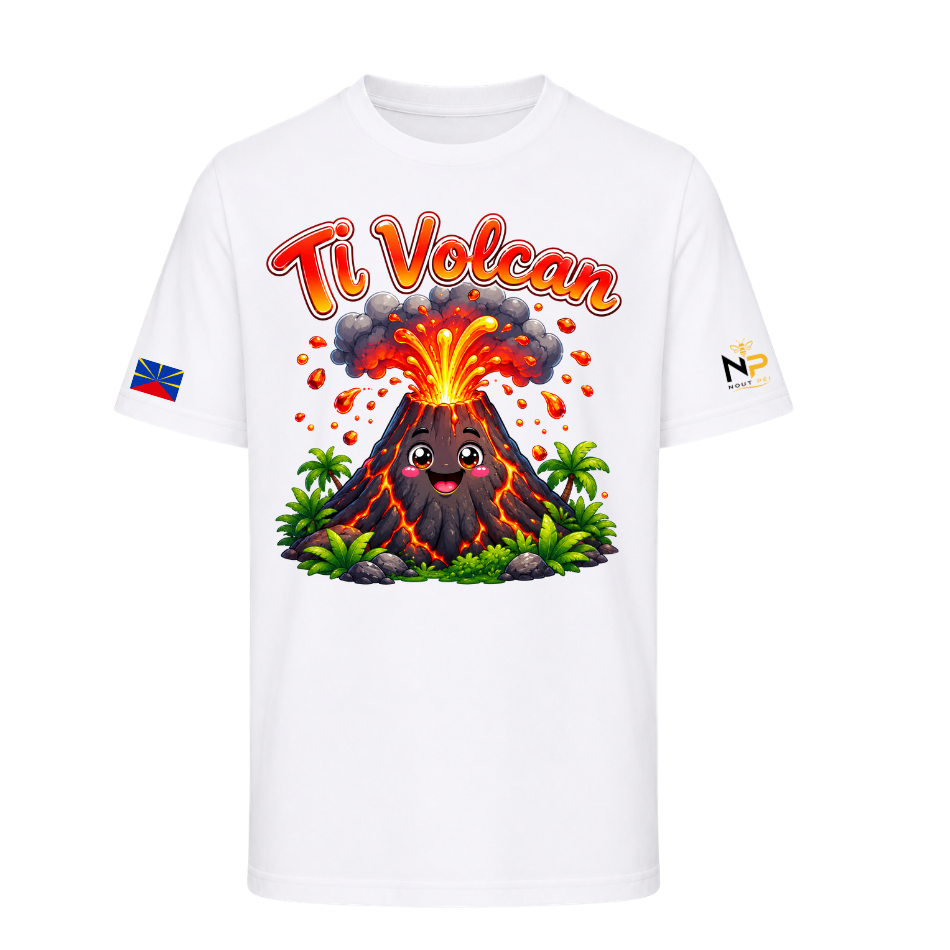 T-shirt enfant Ti volcan