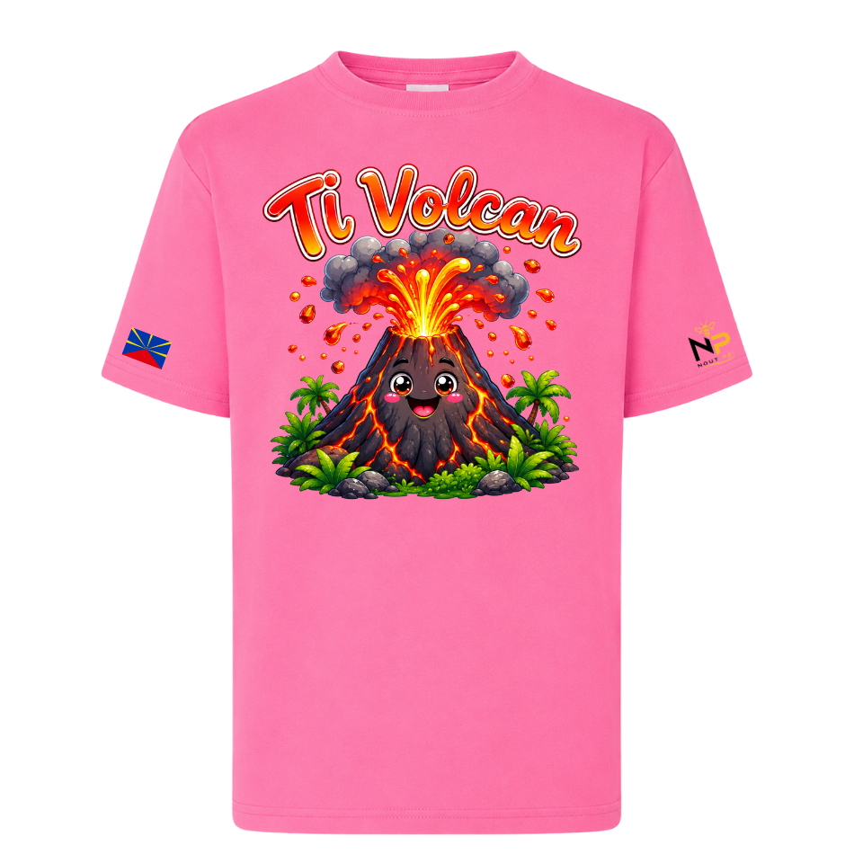T-shirt enfant Ti volcan