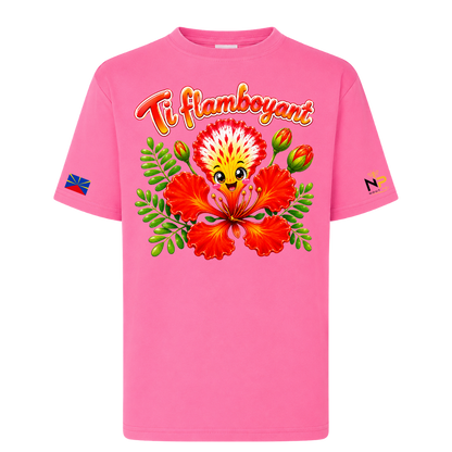 T-shirt enfant Ti flamboyant