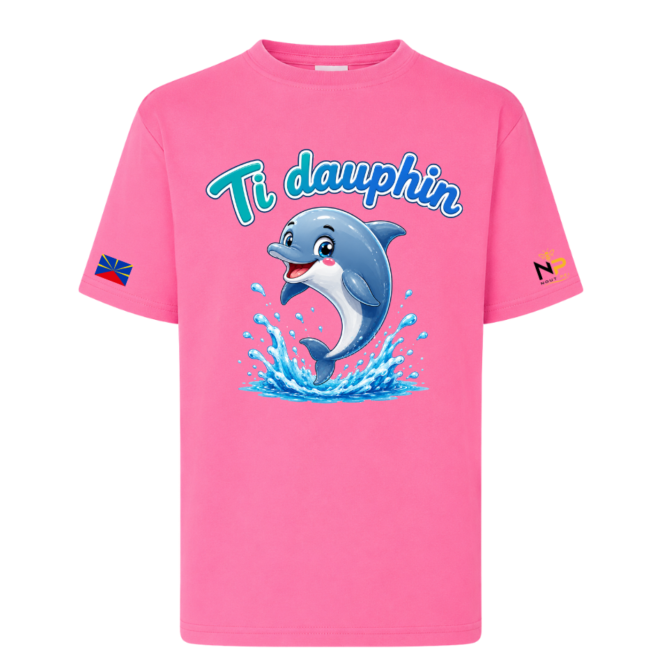 T-shirt enfant Ti dauphin