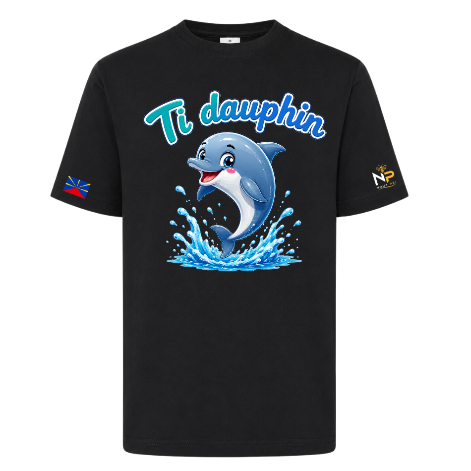 T-shirt enfant Ti dauphin