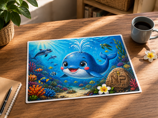 Puzzle 120 pièces – Ti Baleine | Nout Péi