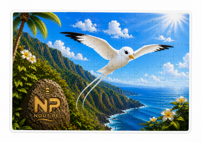 Puzzle 120 pièces – Paille-en-Queue de La Réunion | Édition Nout Péi