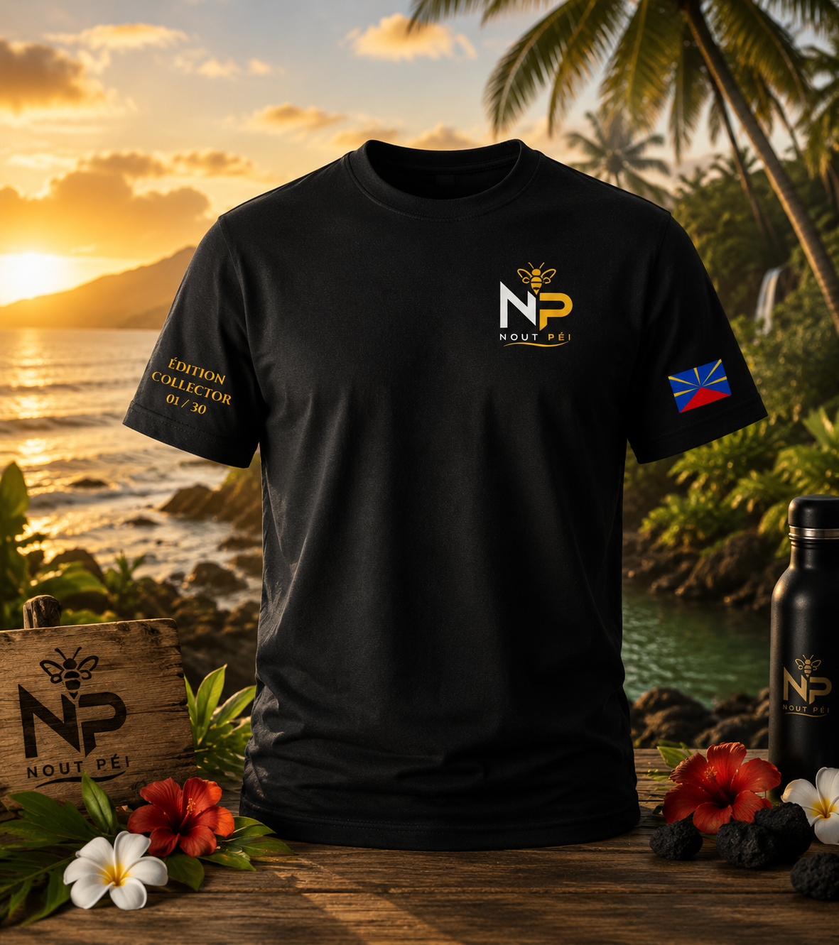 T-shirt 190g Premium – Édition Collector Nout Péi 2026