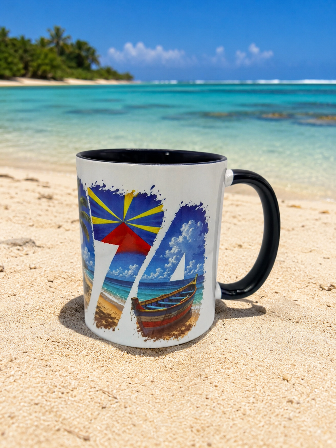 Mug Édition Ti Canot – Collection Nout Péi