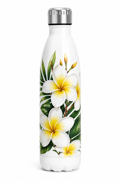 Gourde Isotherme 500 ml – Frangipanier blanc