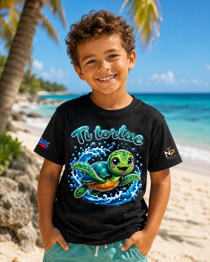 T-shirt enfant Ti tortue