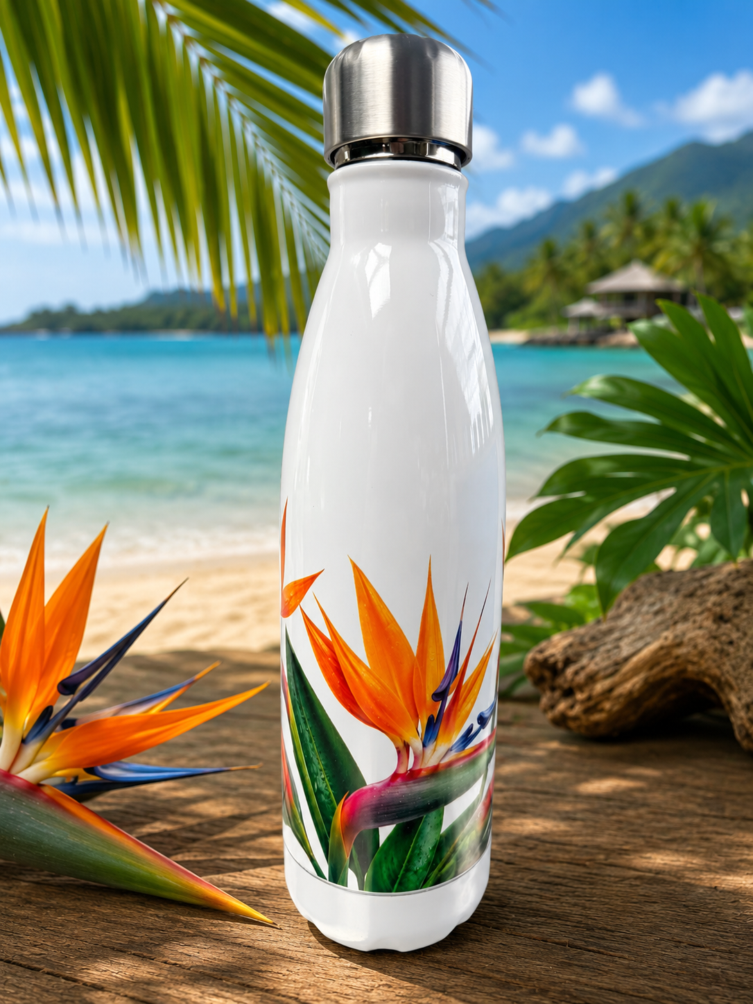 Gourde Isotherme 500 ml – Edition Oiseau de paradis
