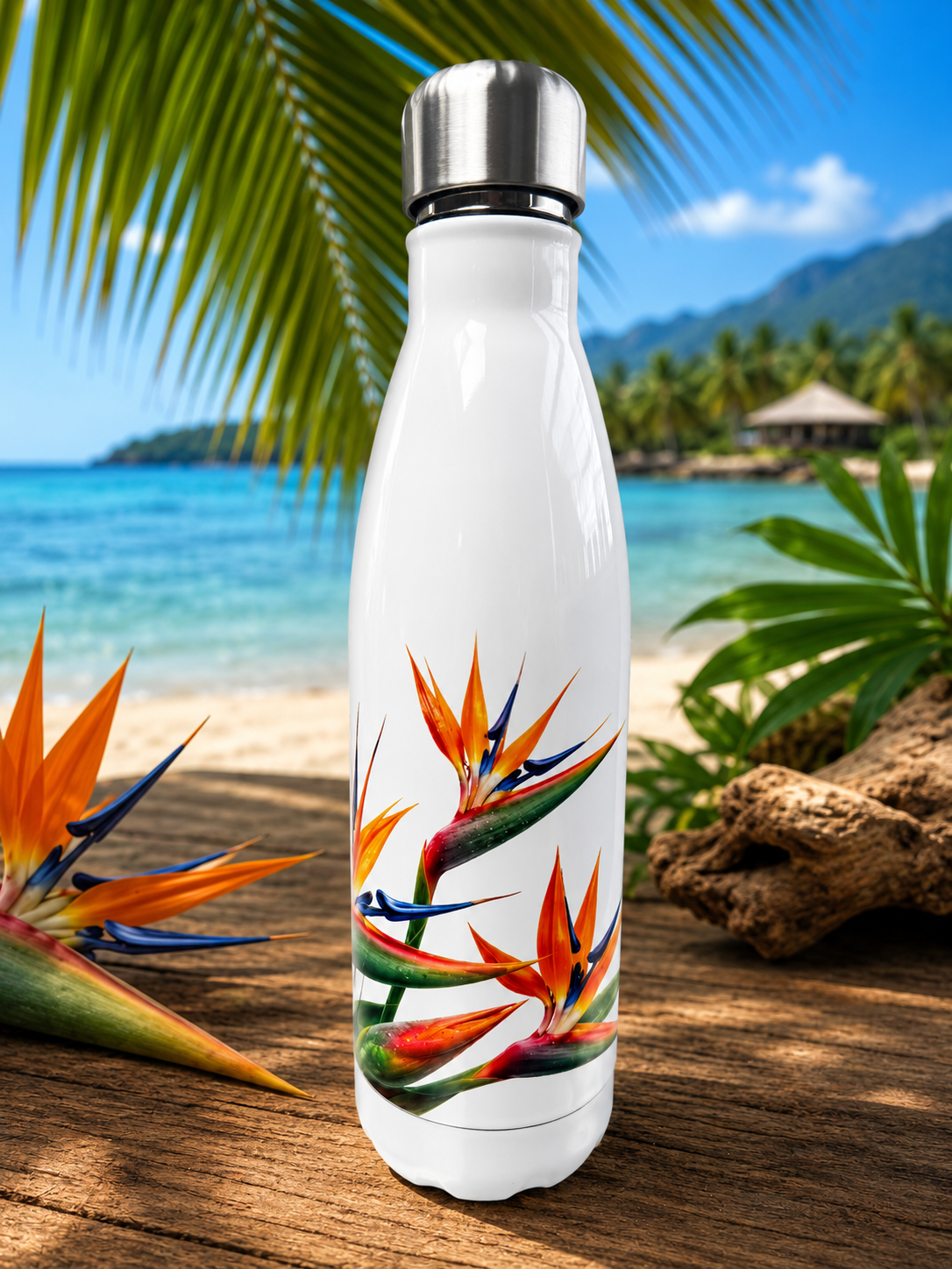 Gourde Isotherme 500 ml – Edition Oiseau de paradis