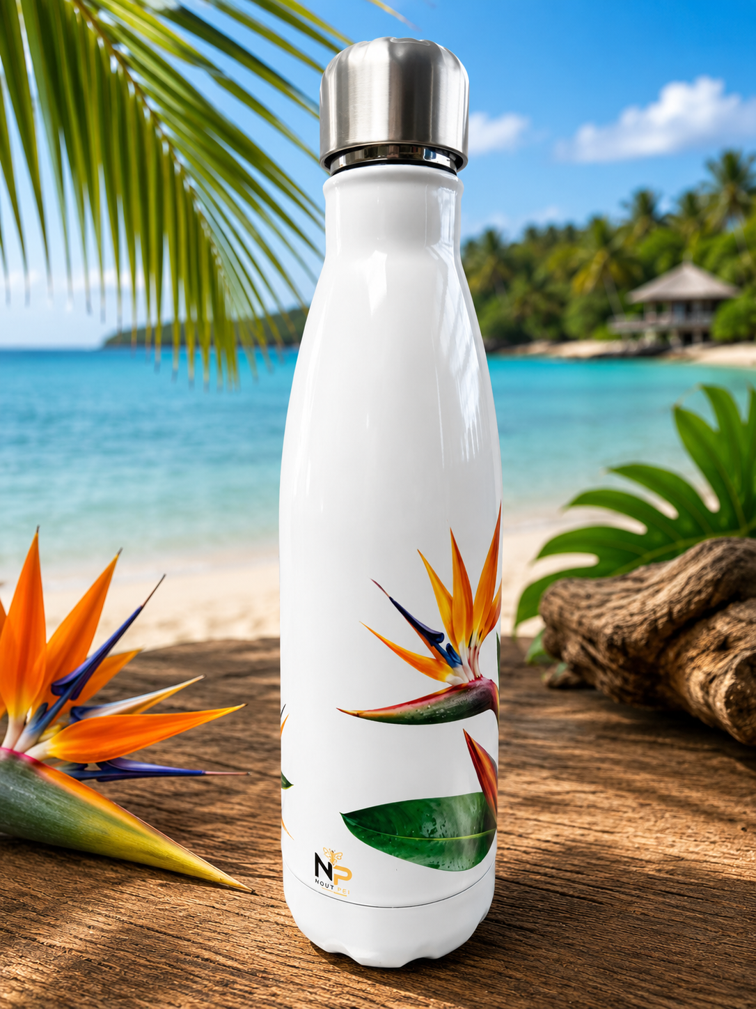 Gourde Isotherme 500 ml – Edition Oiseau de paradis