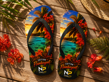 Tongs Nout Péi – Édition flamboyant