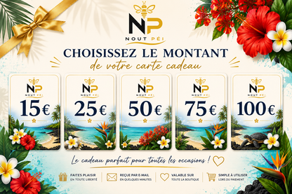 Carte Cadeau Nout Péi