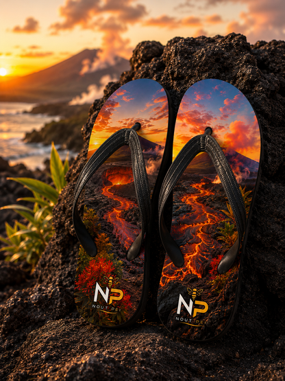 Tongs Nout Péi – Édition Piton de la Fournaise