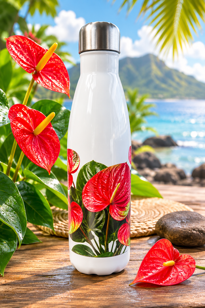 Gourde Isotherme 500 ml – Edition Anthurium