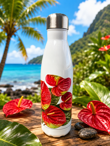 Gourde Isotherme 500 ml – Edition Anthurium