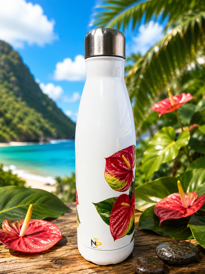 Gourde Isotherme 500 ml – Edition Anthurium