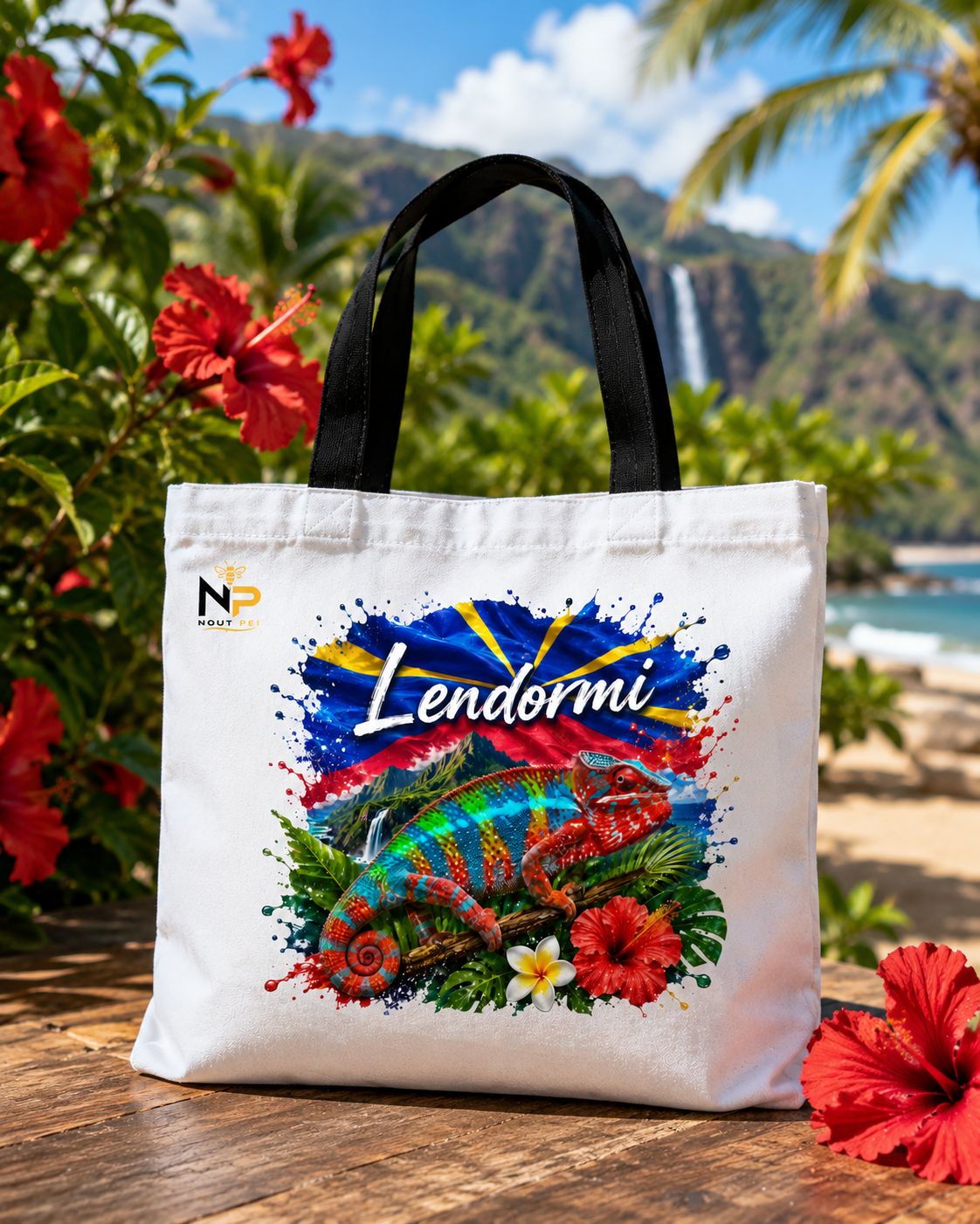 Tote Bag Nout Péi – Édition Lendormi