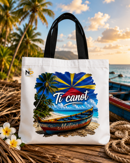 Tote Bag Nout Péi – Édition Ti Canot