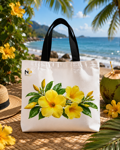 Tote Bag Nout Péi – Édition Alamanda