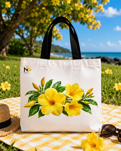 Tote Bag Nout Péi – Édition Alamanda