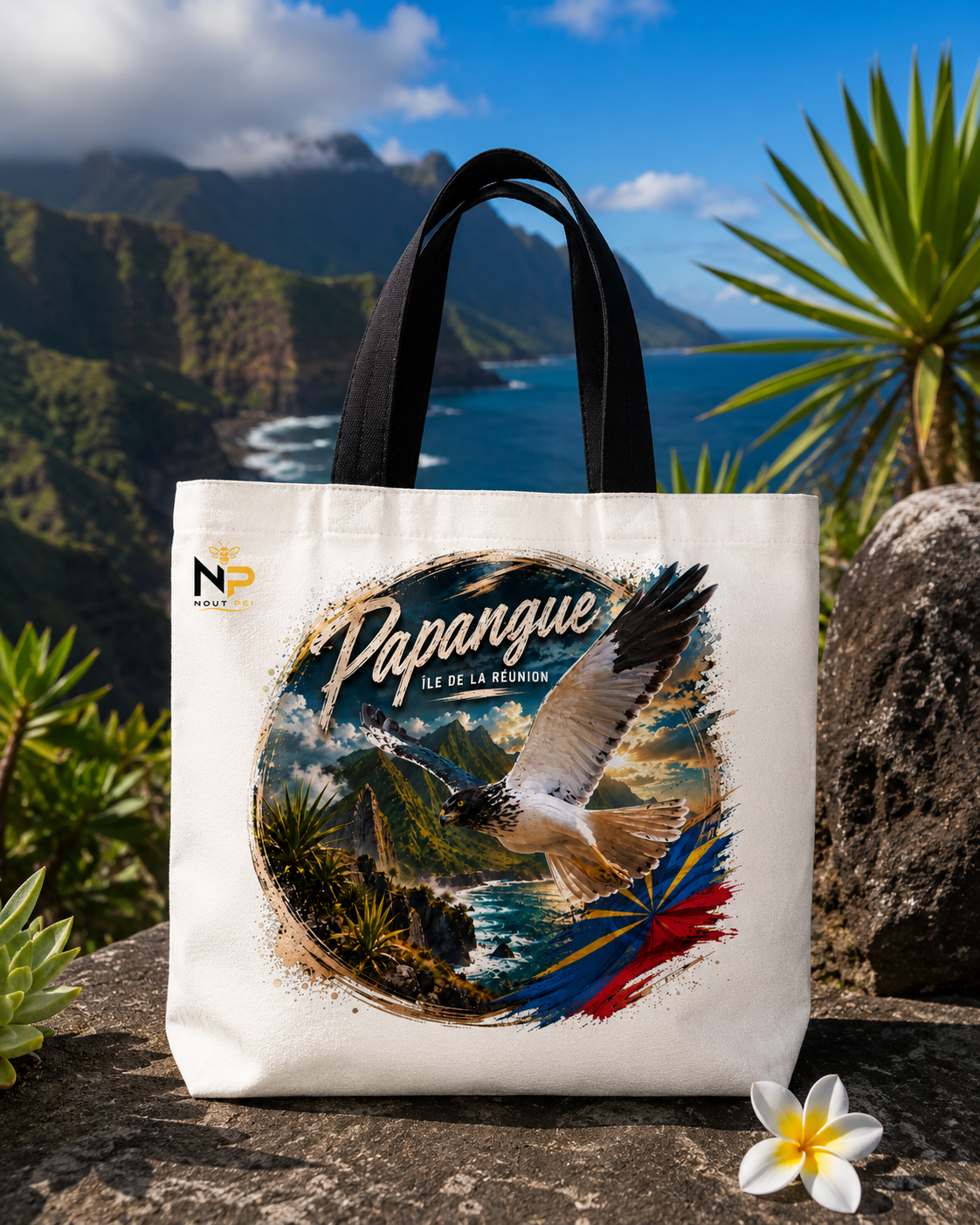 Tote Bag Nout Péi – Édition Papangue