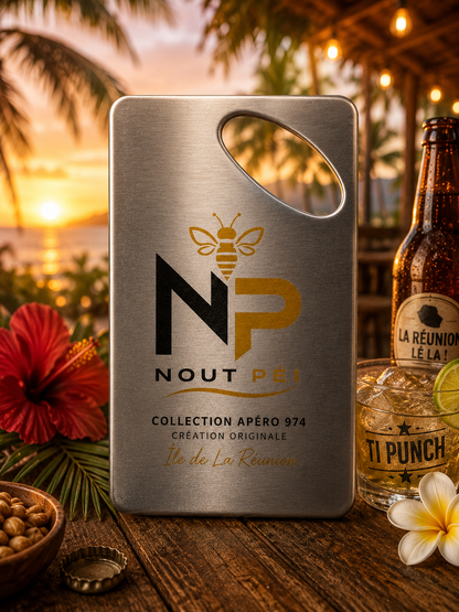 Décapsuleur Inox APÉRO 974 – Collection Apéro | Nout Péi