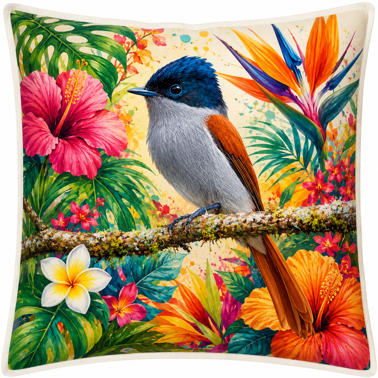 Oreiller zoizo la vierge – 40x40 cm | Nout Pei