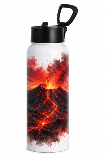 Thermos Isotherme 750 ml en Inox 304 – Édition Volcan | Nout Péi