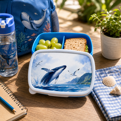 boîte à goûter personnalisée ti-baleine