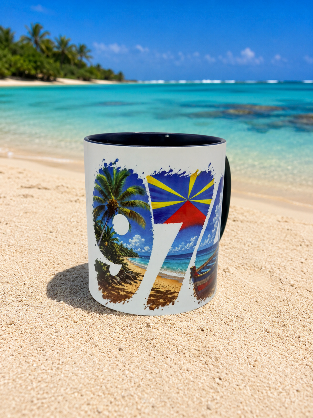 Mug Édition Ti Canot – Collection Nout Péi