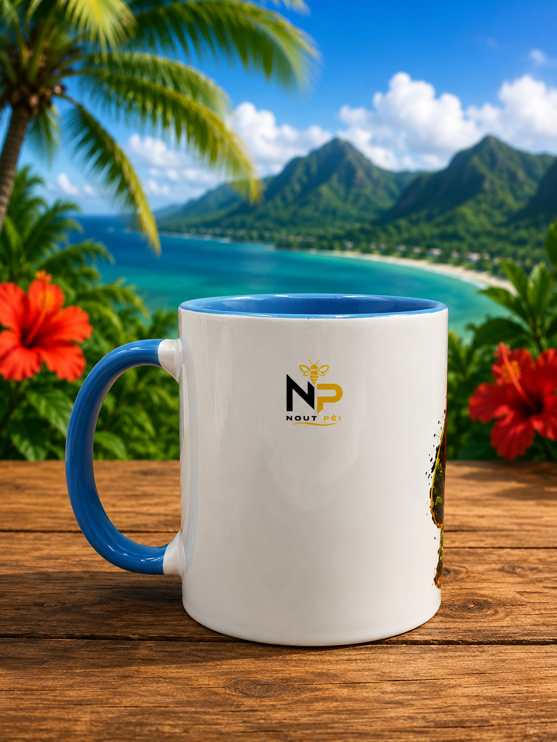 Mug Édition Paille-en-Queue – Collection Nout Péi