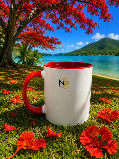 Mug Édition Flamboyant – Collection Nout Péi
