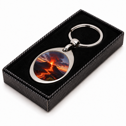 Porte-clé à Jeton Piton de la Fournaise / Nout Pei