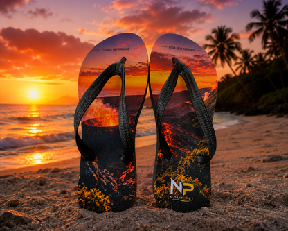 Tongs Piton de la Fournaise 2 – Île de La Réunion | Nout Péi