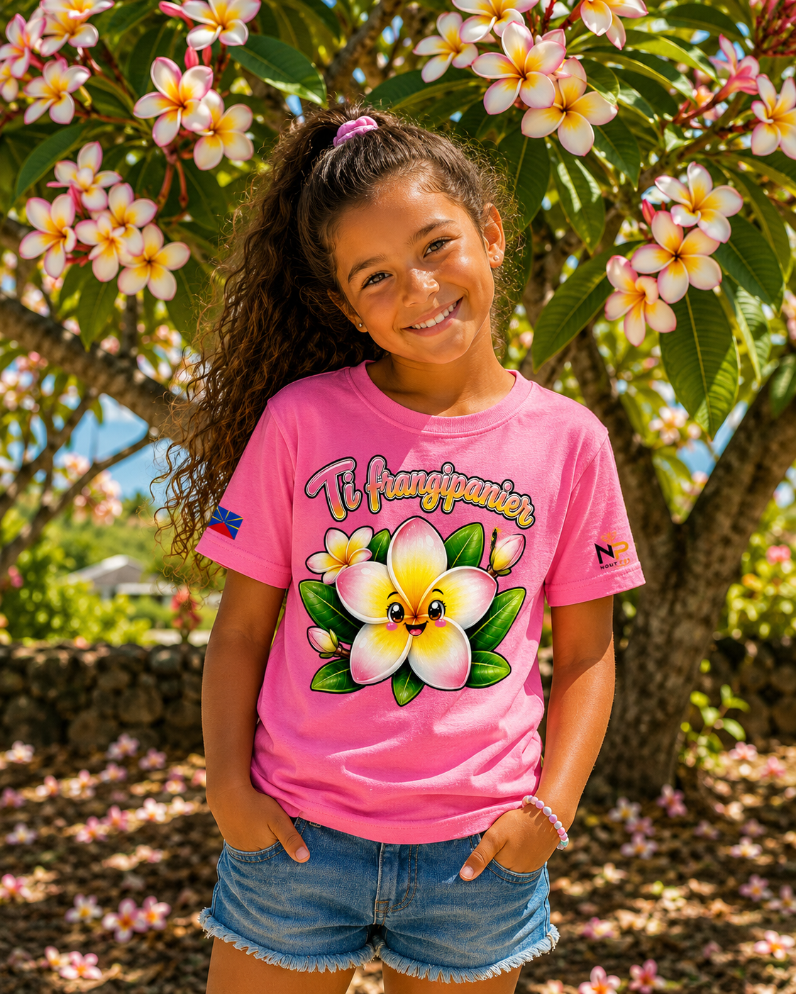 T-shirt enfant Ti frangipanier