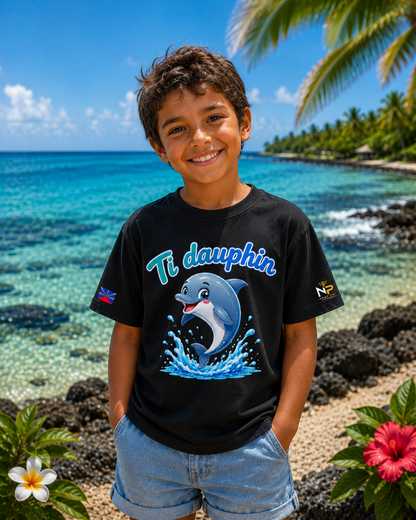 T-shirt enfant Ti dauphin