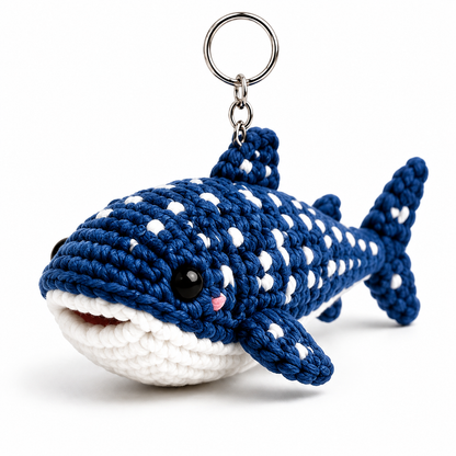 Porte-clés Requin-Baleine au Crochet | Collection Les Amis de l'Océan