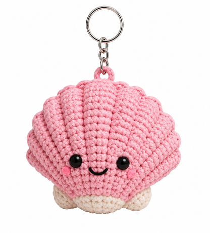Porte-clés Coquillage au Crochet | Collection Les Amis de l'Océan