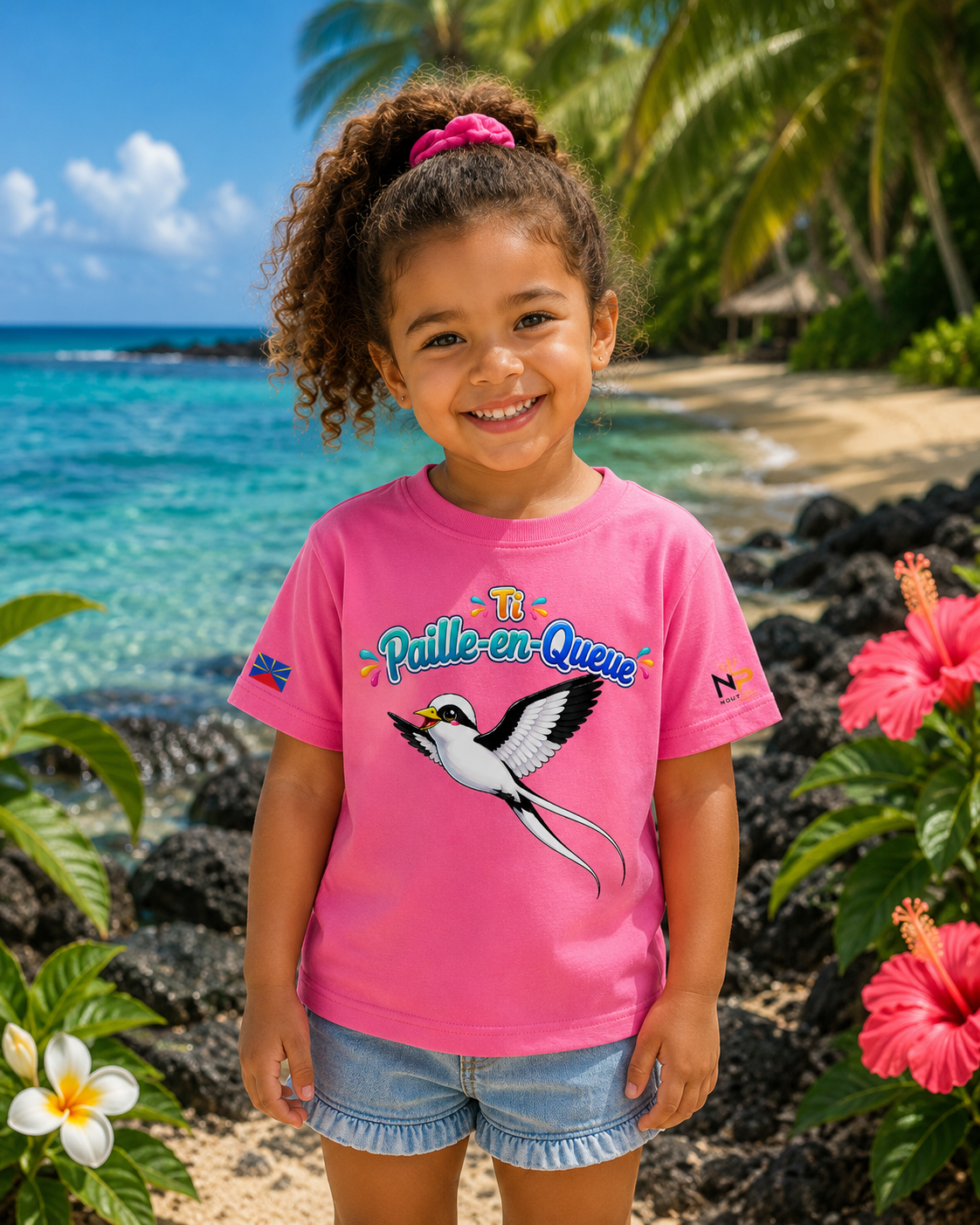 T-shirt enfant Ti paille en queue