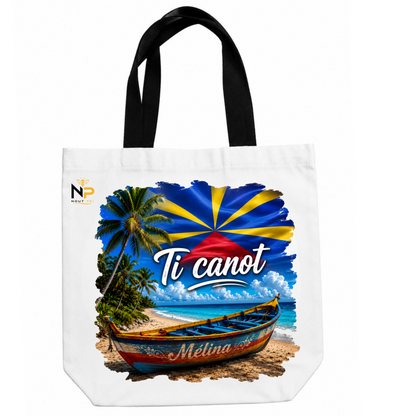 Tote Bag Nout Péi – Édition Ti Canot