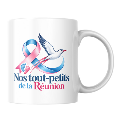 Mug Blanc – Nos Tout Petits de La Réunion
