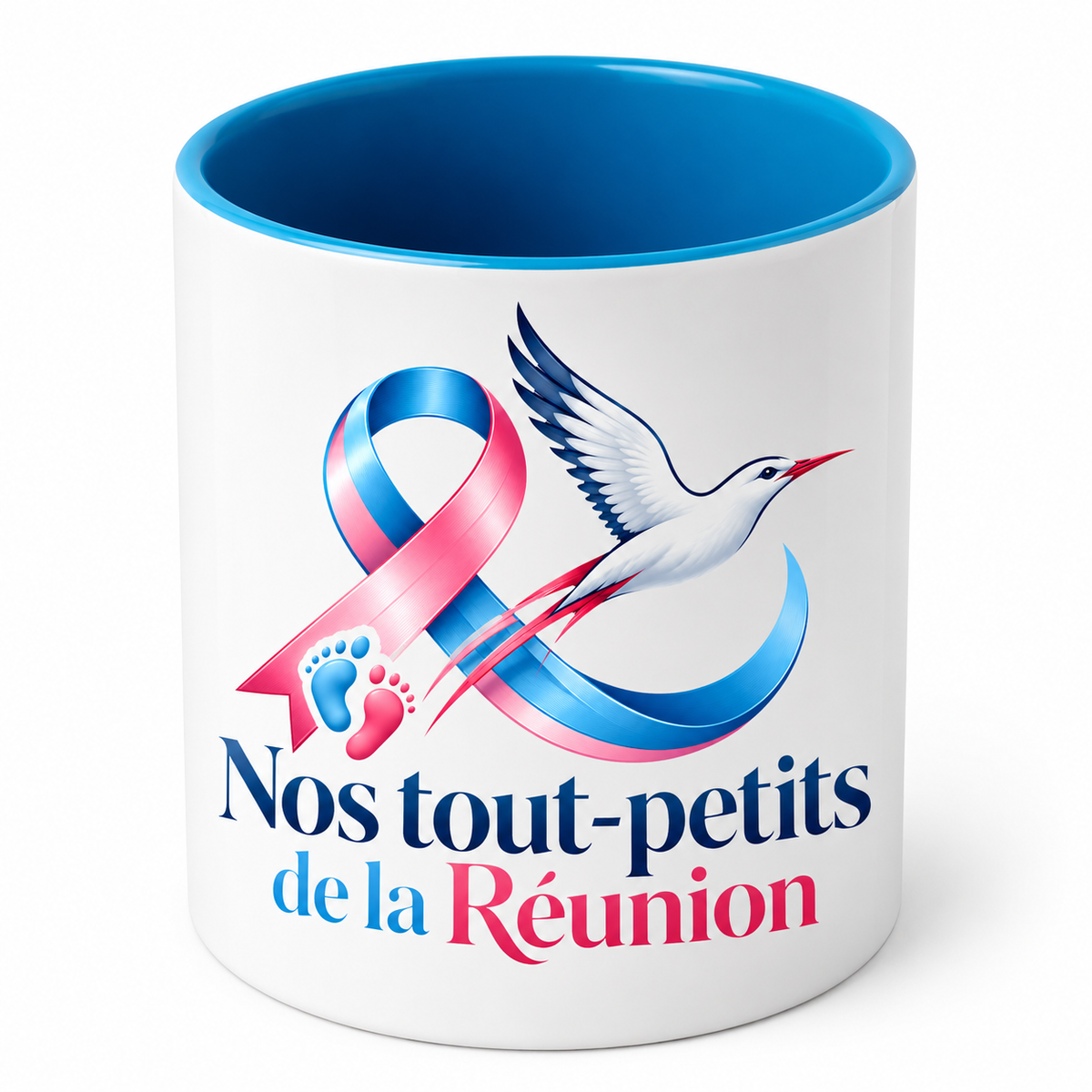 Pot à crayons en céramique rose ou turquoise – Nos Tout-Petits de La Réunion