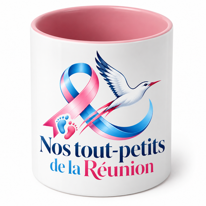 Pot à crayons en céramique rose ou turquoise – Nos Tout-Petits de La Réunion