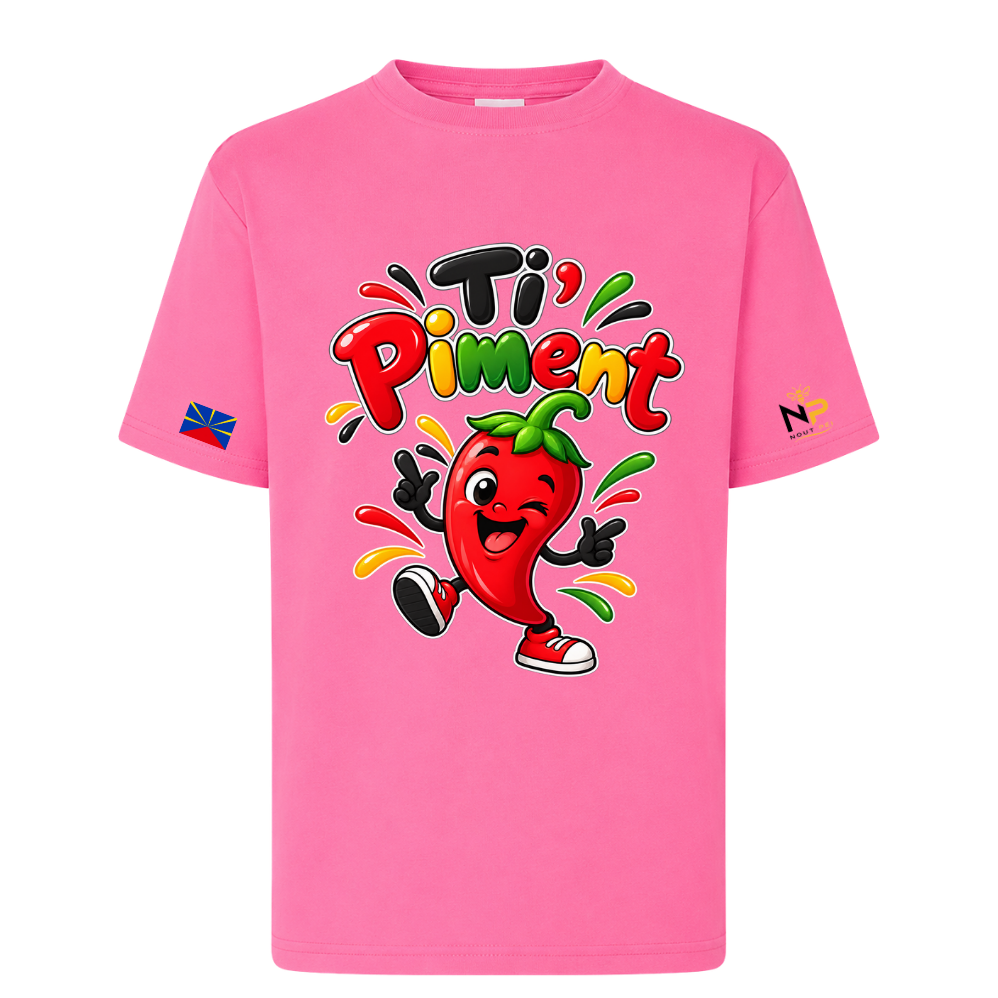 T-shirt Enfant Ti’ Piment – Nout Péi 🌶️